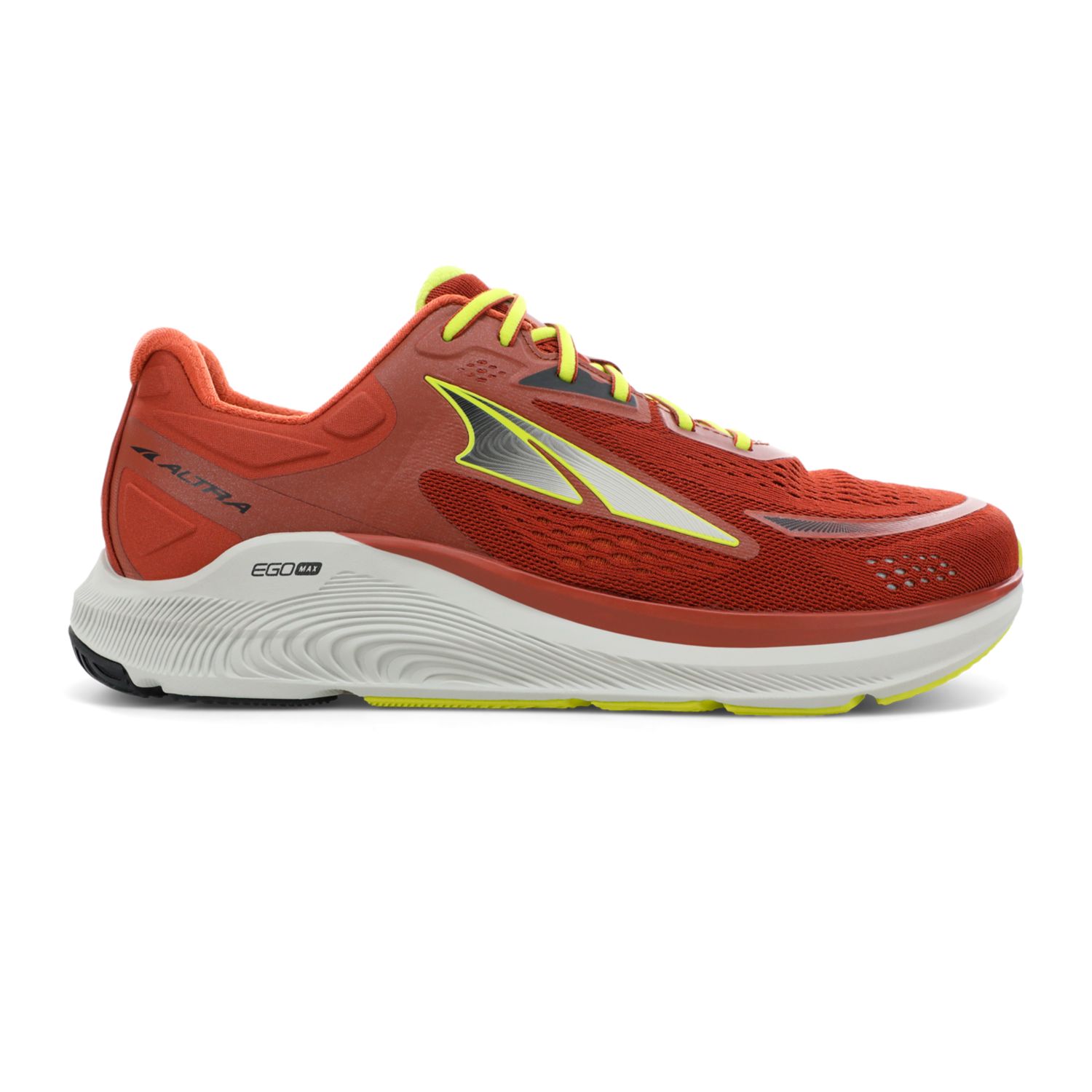 Altra Mens Paradigm 6 Road Running Shoes Orange | CNBT-13659